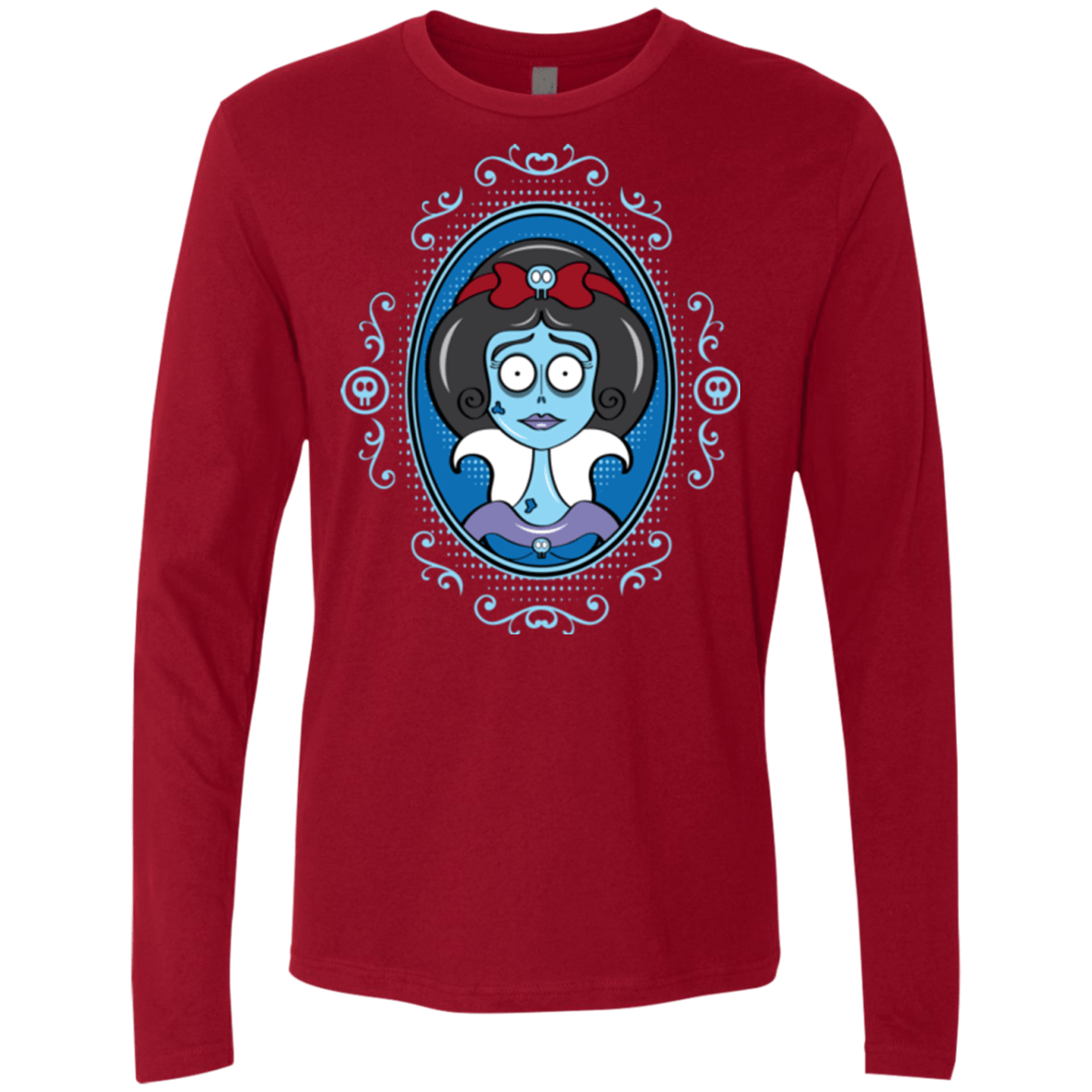 T-Shirts Cardinal / Small The Corpse Beauty Men's Premium Long Sleeve