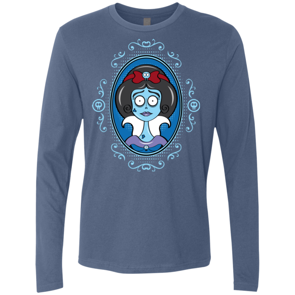 T-Shirts Indigo / Small The Corpse Beauty Men's Premium Long Sleeve