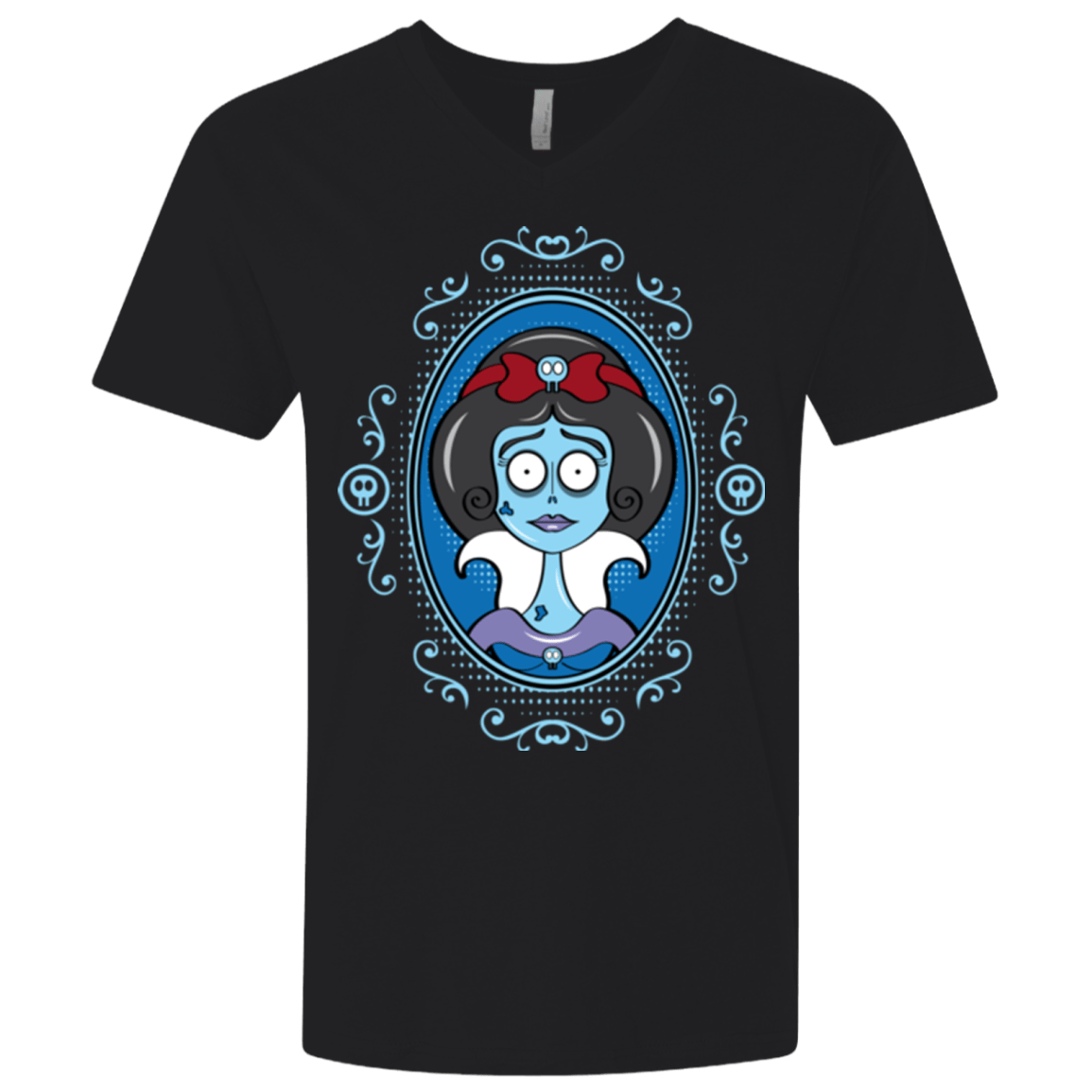 T-Shirts Black / X-Small The Corpse Beauty Men's Premium V-Neck