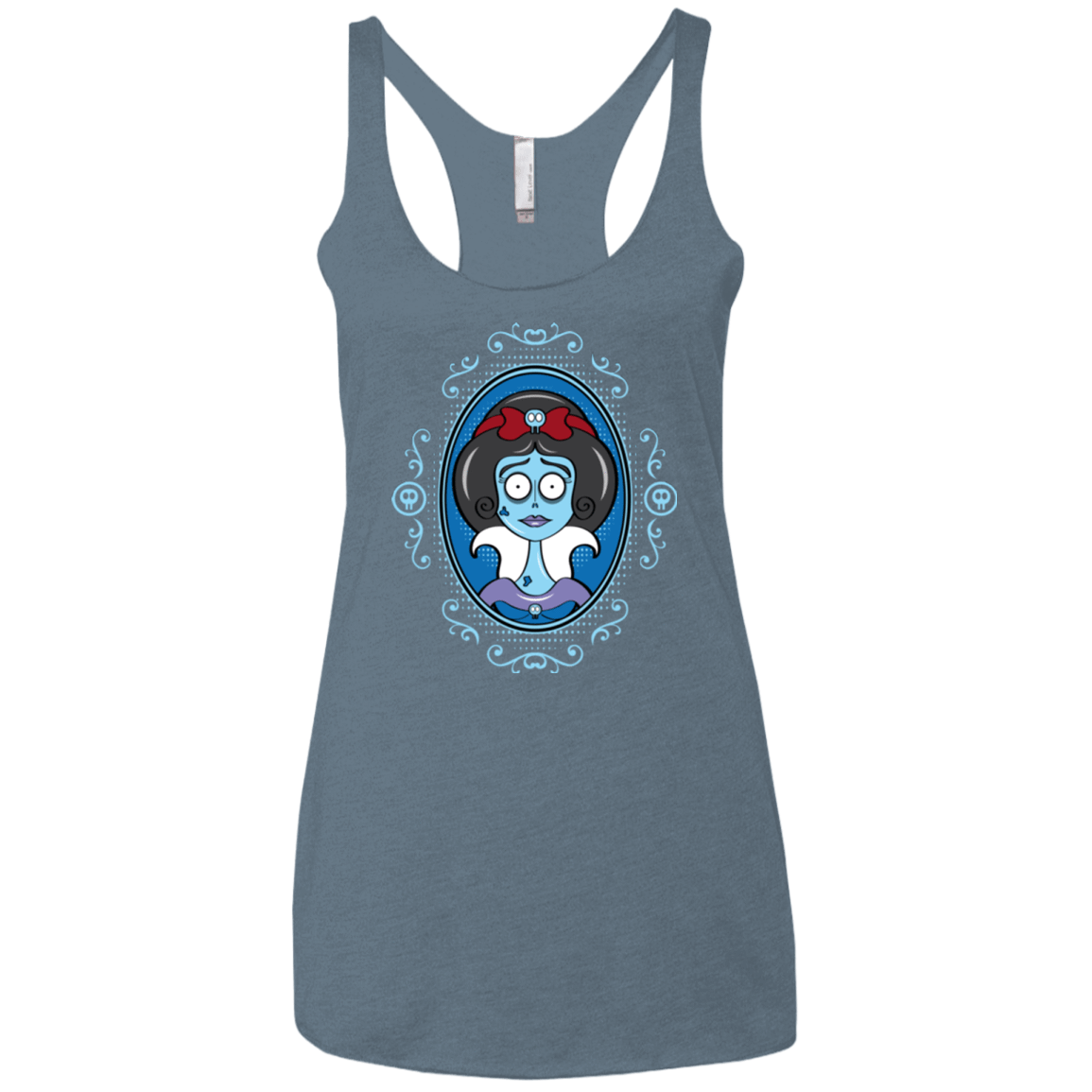 T-Shirts Indigo / X-Small The Corpse Beauty Women's Triblend Racerback Tank