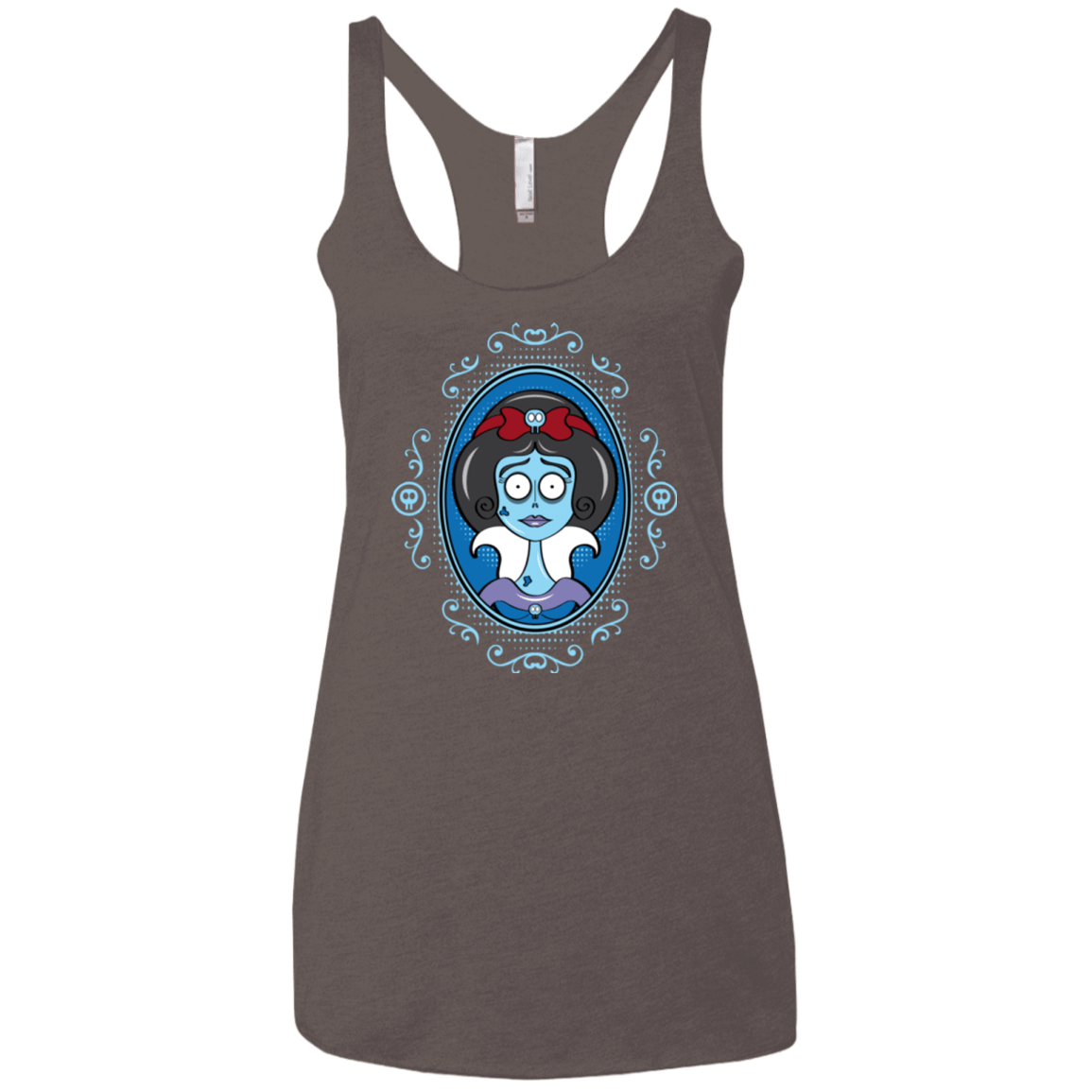 T-Shirts Macchiato / X-Small The Corpse Beauty Women's Triblend Racerback Tank