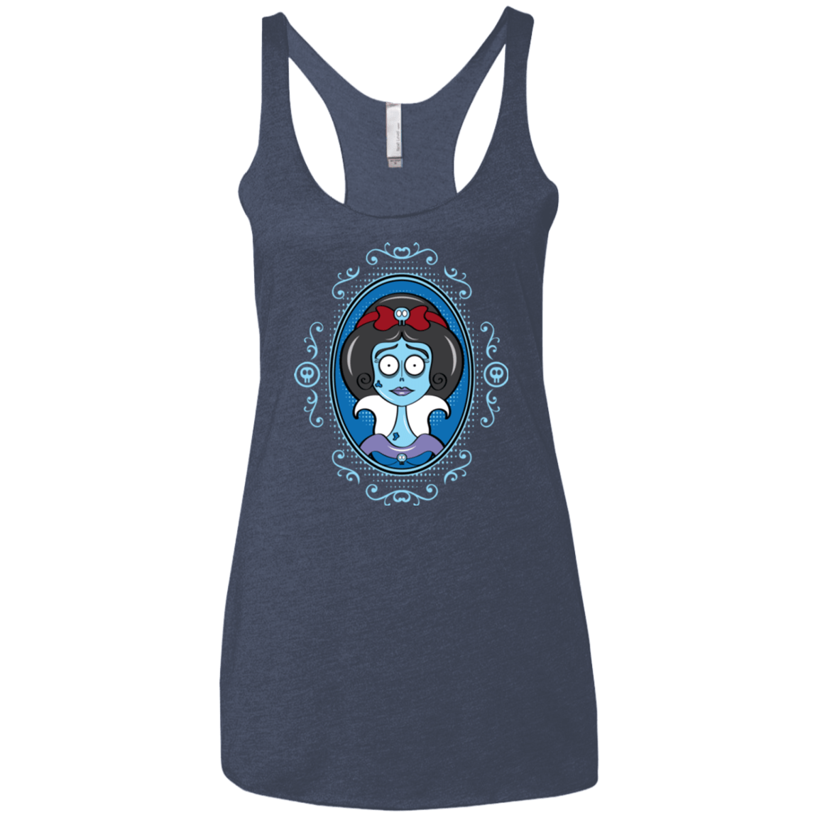 T-Shirts Vintage Navy / X-Small The Corpse Beauty Women's Triblend Racerback Tank