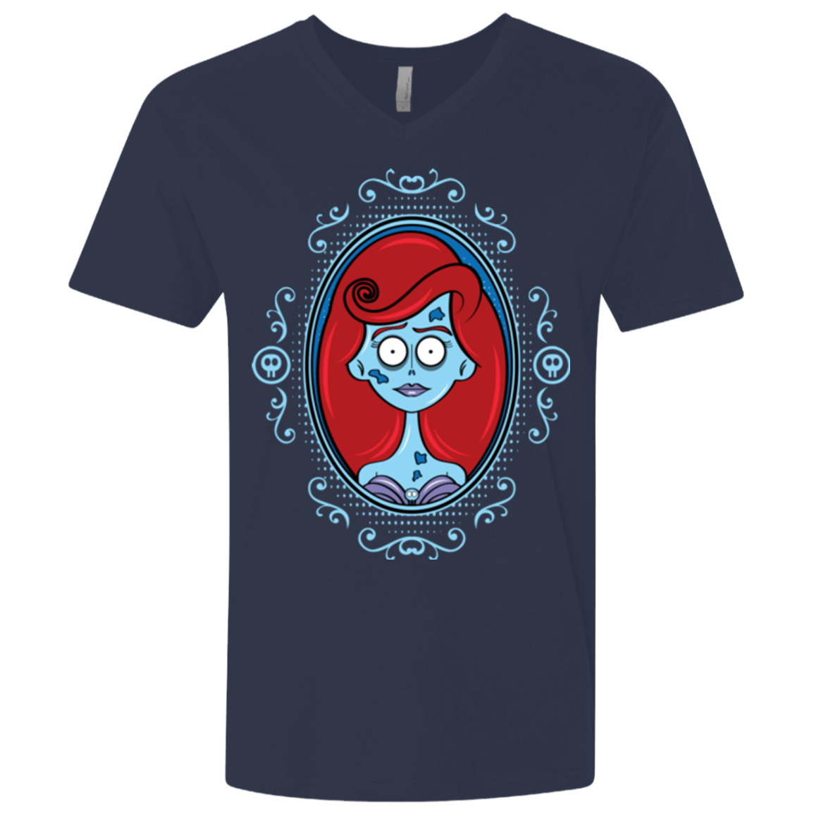 T-Shirts Midnight Navy / X-Small The Corpse Dreamer Men's Premium V-Neck