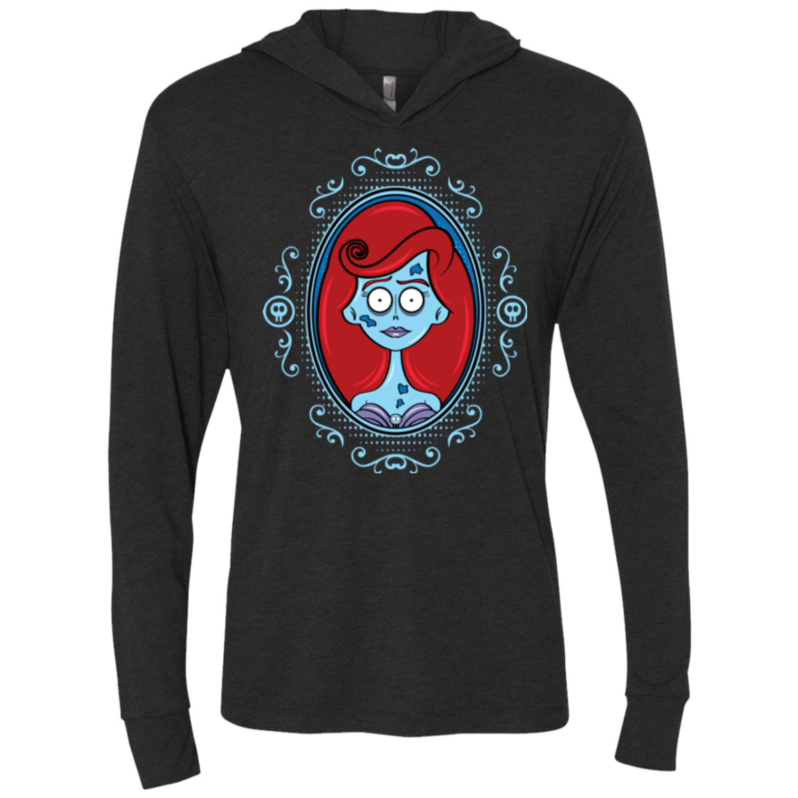 T-Shirts Vintage Black / X-Small The Corpse Dreamer Triblend Long Sleeve Hoodie Tee