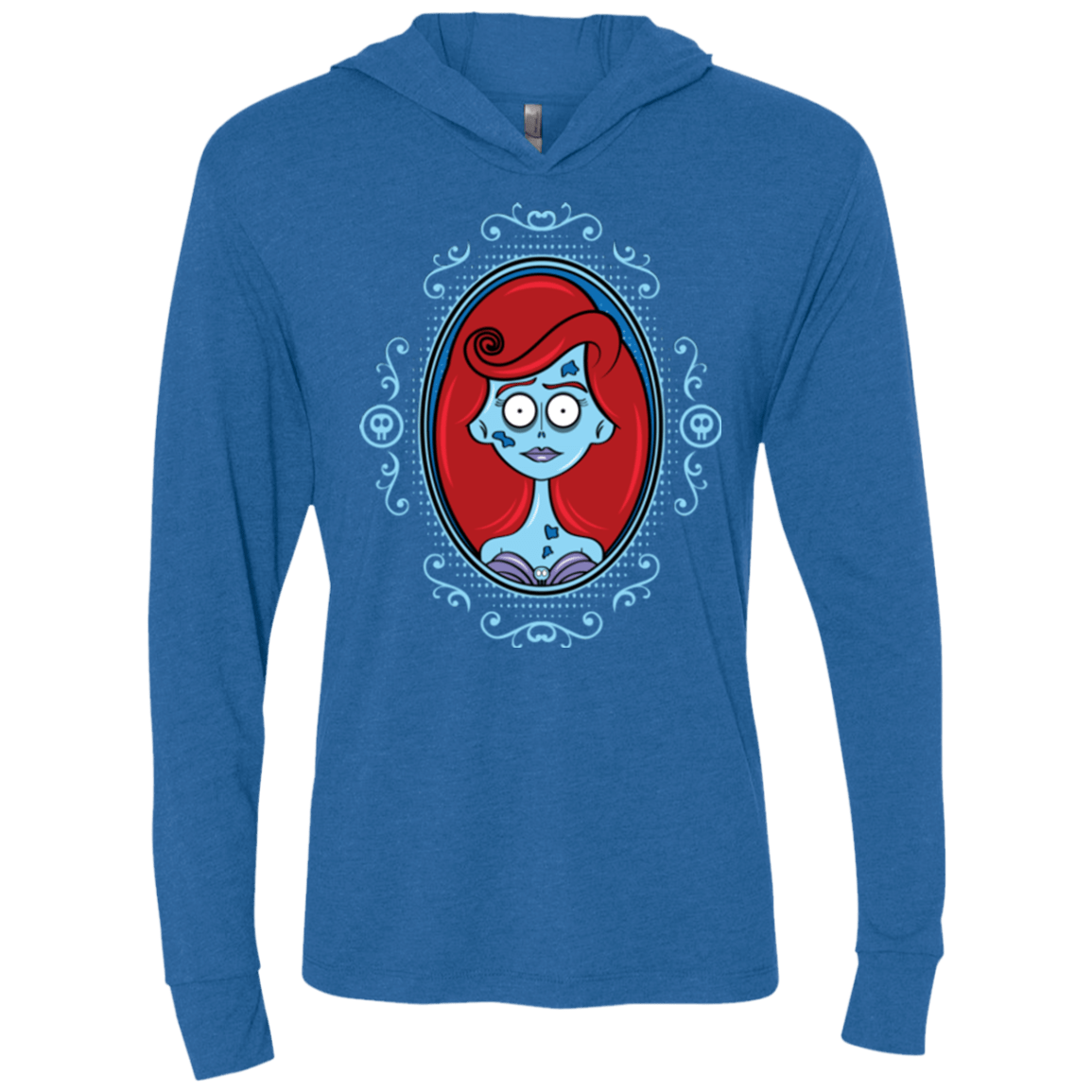 T-Shirts Vintage Royal / X-Small The Corpse Dreamer Triblend Long Sleeve Hoodie Tee