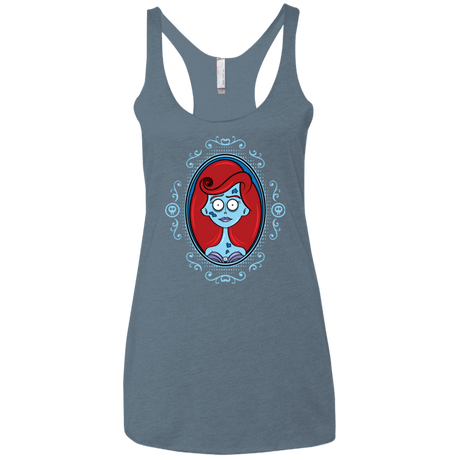 T-Shirts Indigo / X-Small The Corpse Dreamer Women's Triblend Racerback Tank