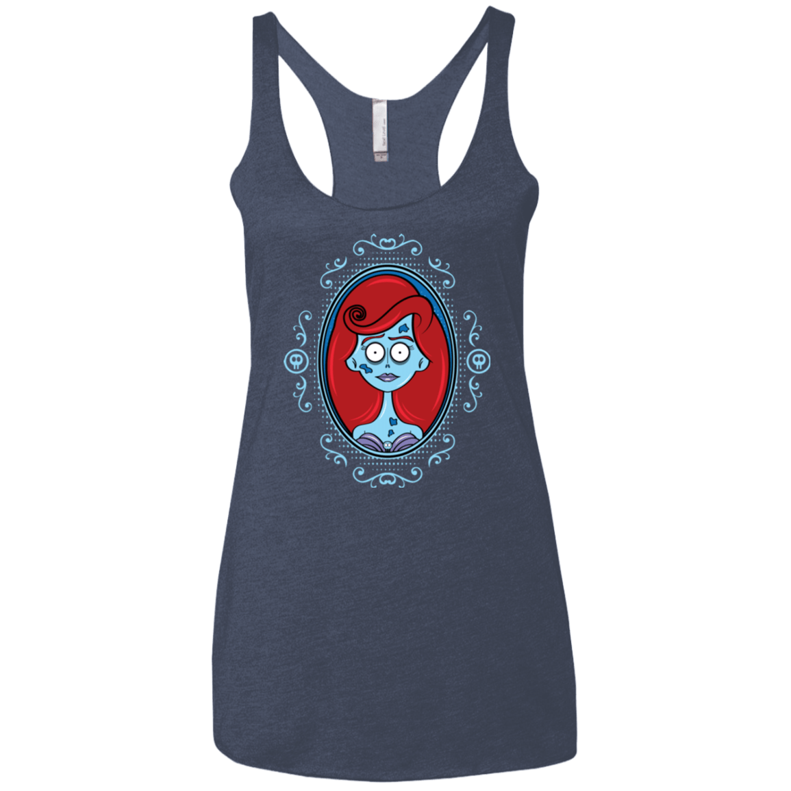 T-Shirts Vintage Navy / X-Small The Corpse Dreamer Women's Triblend Racerback Tank
