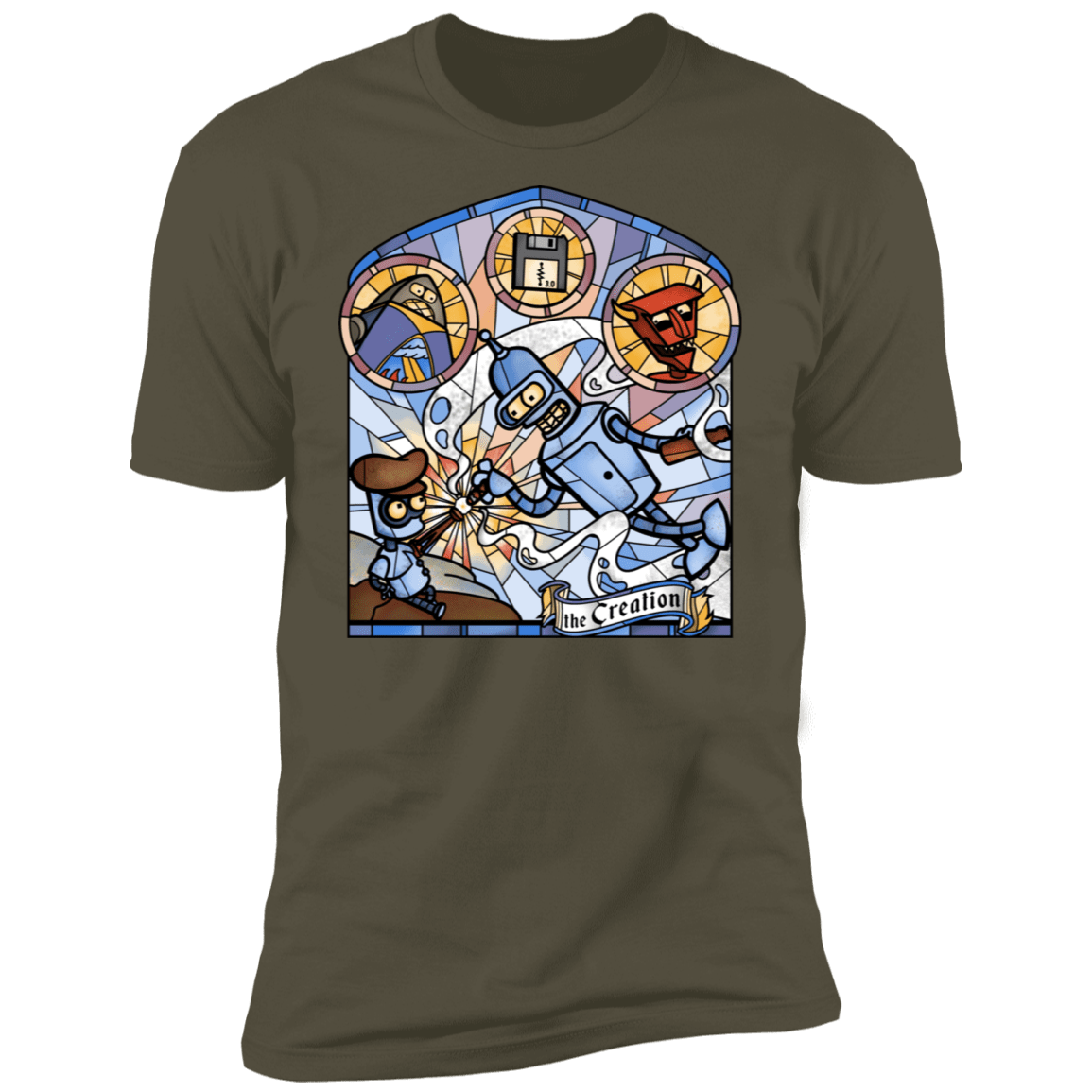 T-Shirts Military Green / S THE CREATION Men's Premium T-Shirt