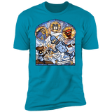 T-Shirts Turquoise / S THE CREATION Men's Premium T-Shirt