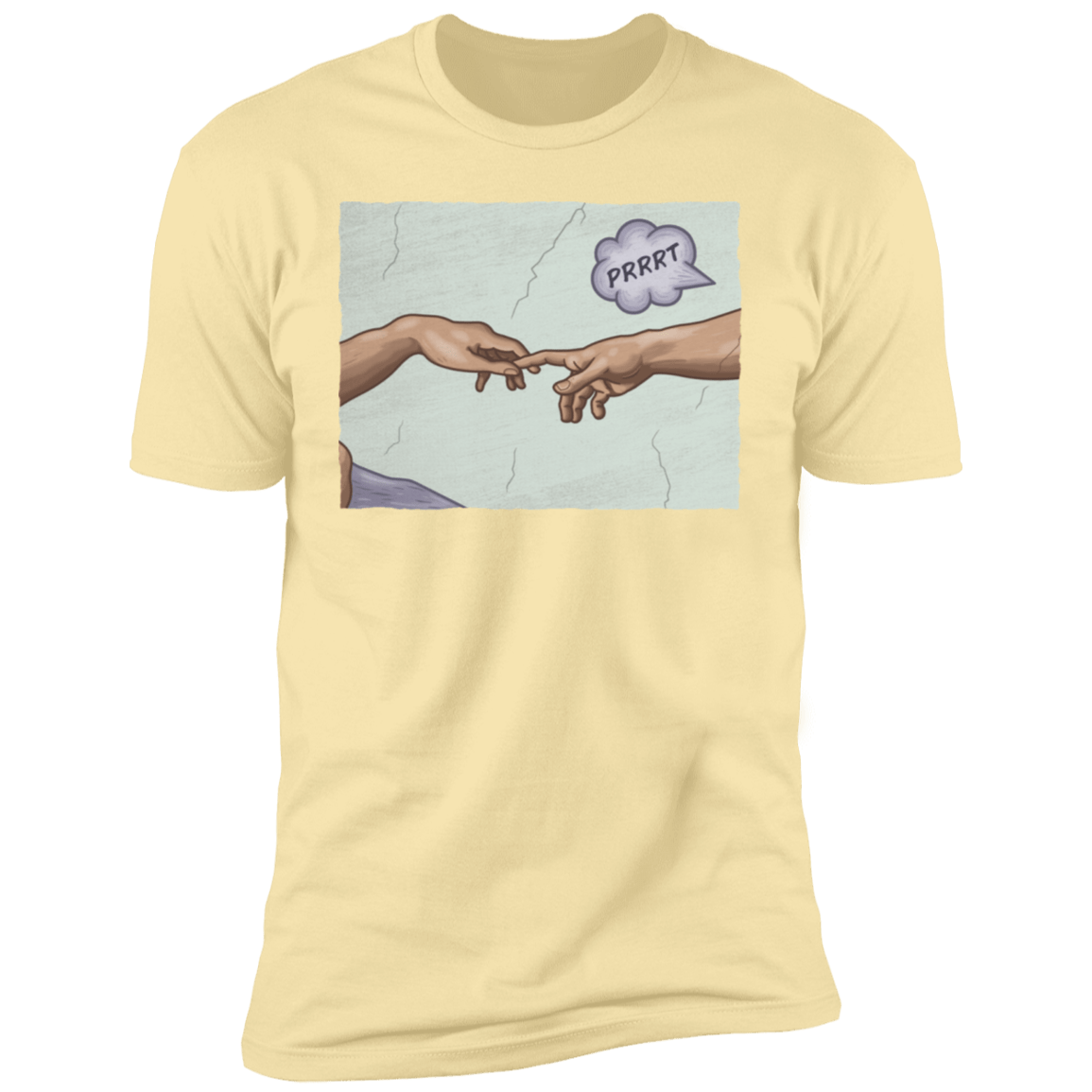 T-Shirts Banana Cream / S The Creation of a Joke Men's Premium T-Shirt