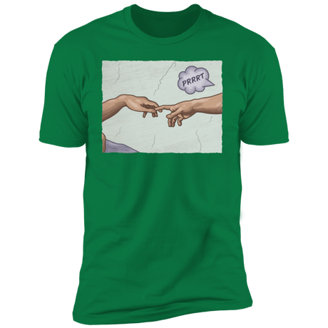 T-Shirts Kelly Green / S The Creation of a Joke Men's Premium T-Shirt