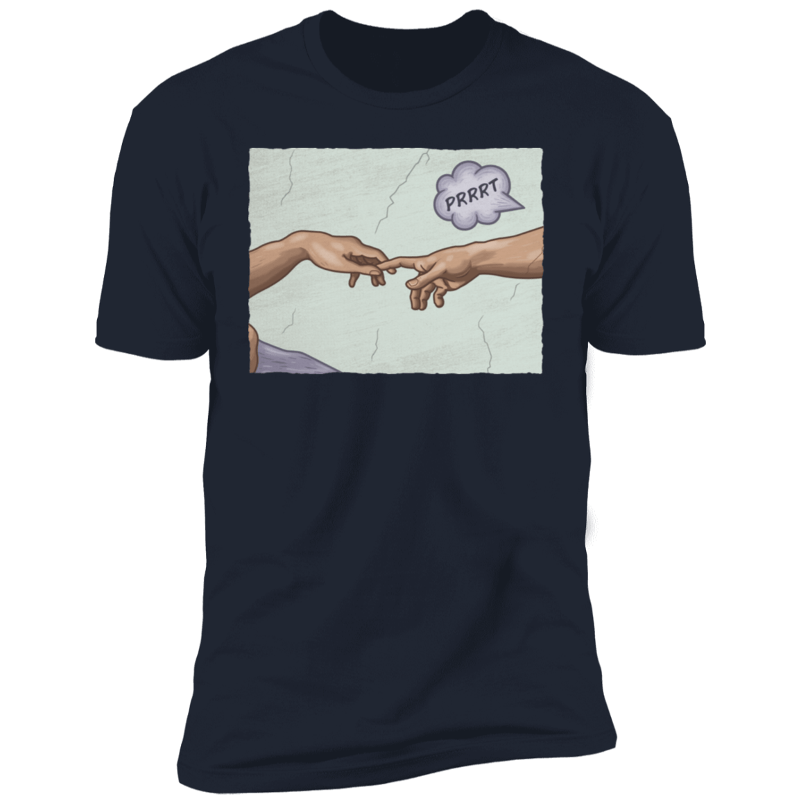 T-Shirts Midnight Navy / S The Creation of a Joke Men's Premium T-Shirt