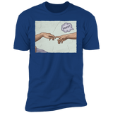 T-Shirts Royal / S The Creation of a Joke Men's Premium T-Shirt