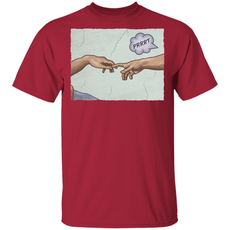 T-Shirts Cardinal / S The Creation of a Joke T-Shirt