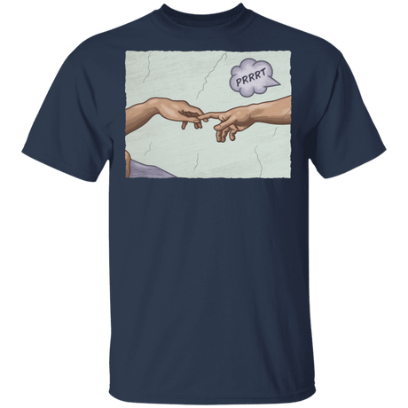 T-Shirts Navy / S The Creation of a Joke T-Shirt