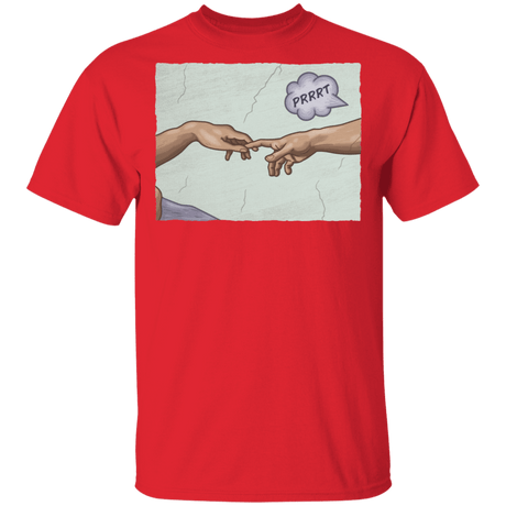 T-Shirts Red / S The Creation of a Joke T-Shirt