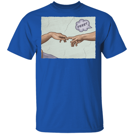 T-Shirts Royal / S The Creation of a Joke T-Shirt
