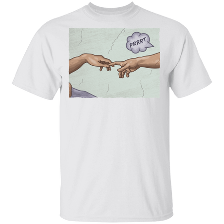 T-Shirts White / S The Creation of a Joke T-Shirt