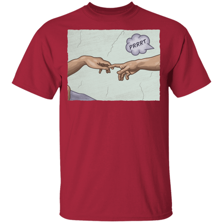 T-Shirts Cardinal / YXS The Creation of a Joke Youth T-Shirt