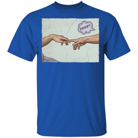 T-Shirts Royal / YXS The Creation of a Joke Youth T-Shirt