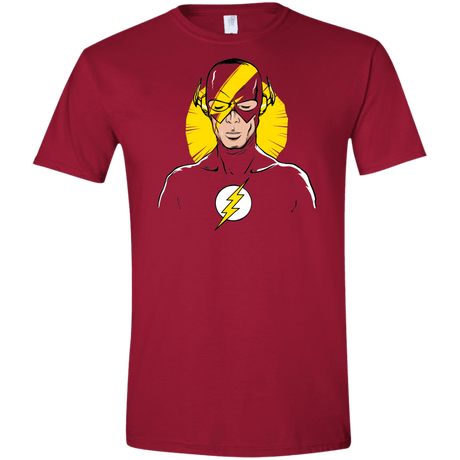 T-Shirts Cardinal Red / S The Crimson Sane Men's Semi-Fitted Softstyle