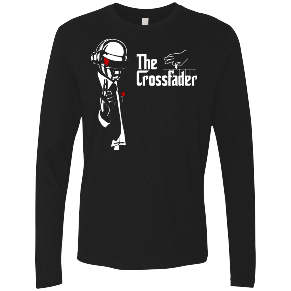 T-Shirts Black / Small The Crossfader Men's Premium Long Sleeve