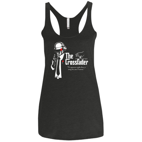 T-Shirts Vintage Black / X-Small The Crossfader2 Women's Triblend Racerback Tank