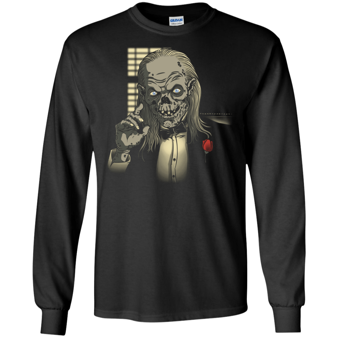 T-Shirts Black / S The Crypt Father Men's Long Sleeve T-Shirt