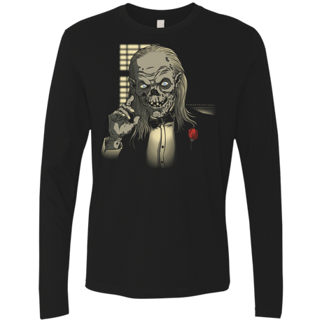 T-Shirts Black / S The Crypt Father Men's Premium Long Sleeve