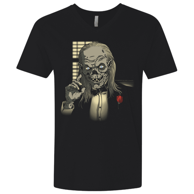 T-Shirts Black / X-Small The Crypt Father Men's Premium V-Neck