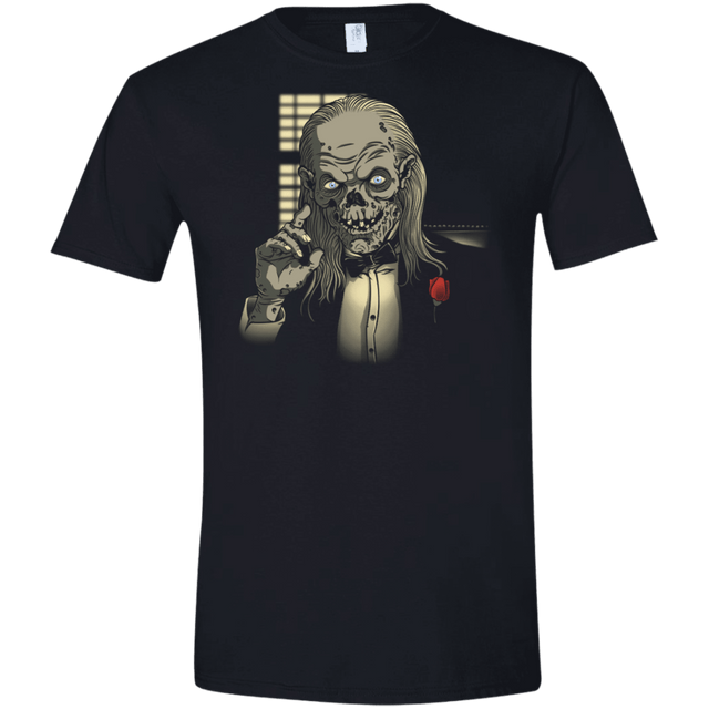 T-Shirts Black / X-Small The Crypt Father Men's Semi-Fitted Softstyle