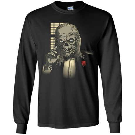 T-Shirts Black / YS The Crypt Father Youth Long Sleeve T-Shirt