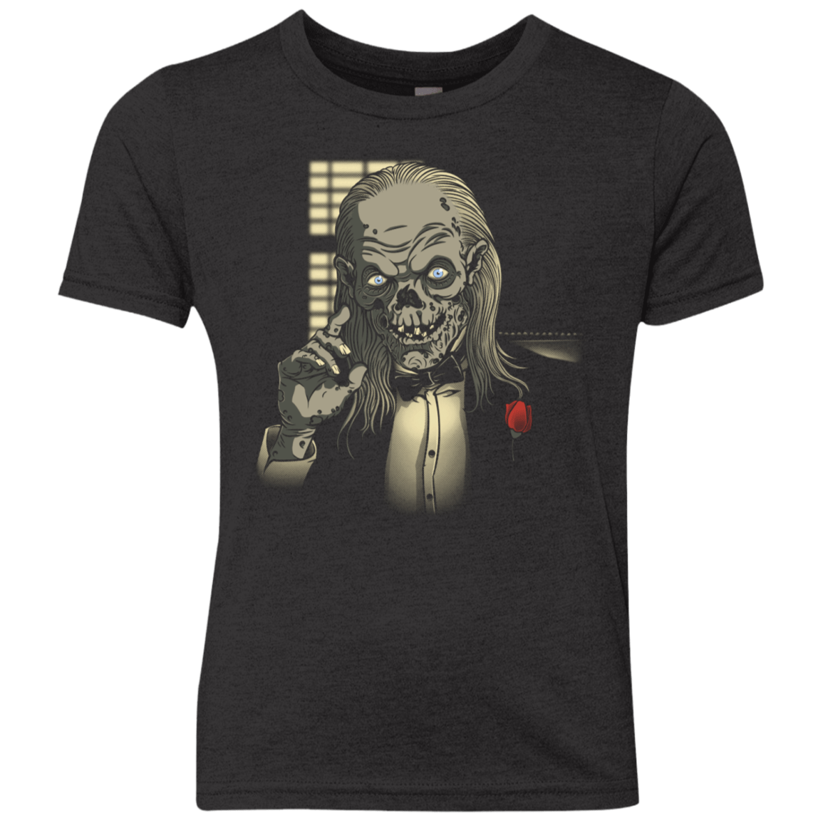 T-Shirts Vintage Black / YXS The Crypt Father Youth Triblend T-Shirt