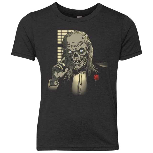 T-Shirts Vintage Black / YXS The Crypt Father Youth Triblend T-Shirt