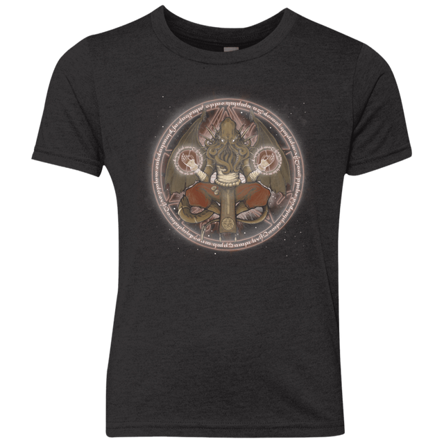 T-Shirts Vintage Black / YXS The Cthulhu Runes Youth Triblend T-Shirt