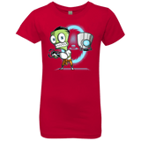T-Shirts Red / YXS THE CUPCAKE IS A LIE Girls Premium T-Shirt