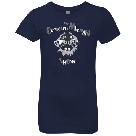 T-Shirts Midnight Navy / YXS The Cuphead & Mugman Show Girls Premium T-Shirt