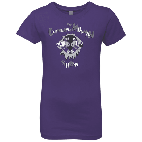 T-Shirts Purple Rush / YXS The Cuphead & Mugman Show Girls Premium T-Shirt