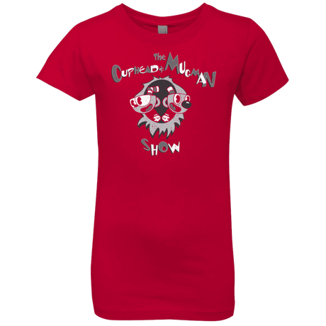 T-Shirts Red / YXS The Cuphead & Mugman Show Girls Premium T-Shirt