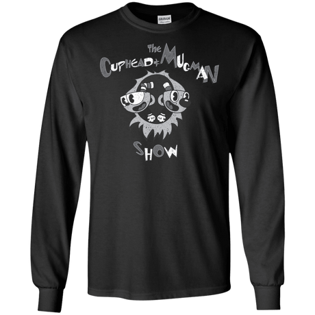 T-Shirts Black / S The Cuphead & Mugman Show Men's Long Sleeve T-Shirt