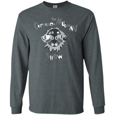 T-Shirts Dark Heather / S The Cuphead & Mugman Show Men's Long Sleeve T-Shirt