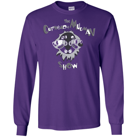 T-Shirts Purple / S The Cuphead & Mugman Show Men's Long Sleeve T-Shirt