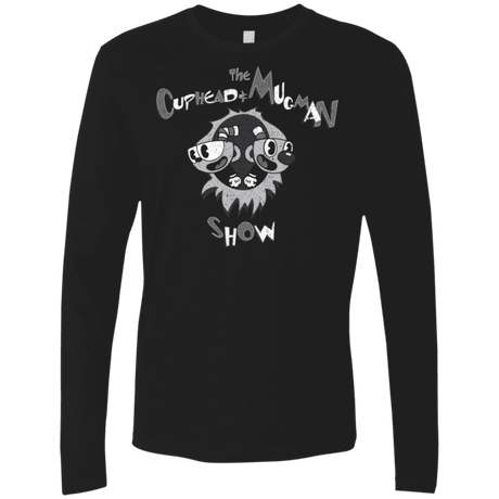T-Shirts Black / S The Cuphead & Mugman Show Men's Premium Long Sleeve