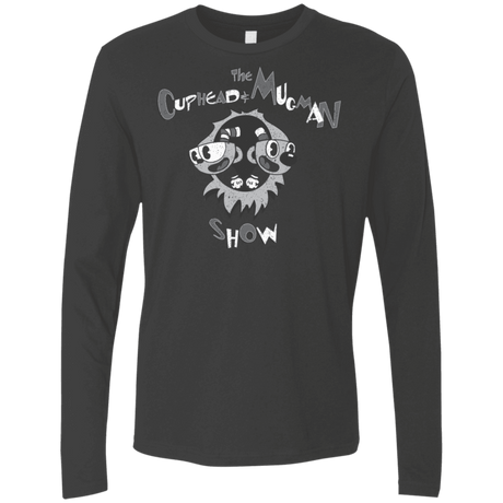 T-Shirts Heavy Metal / S The Cuphead & Mugman Show Men's Premium Long Sleeve