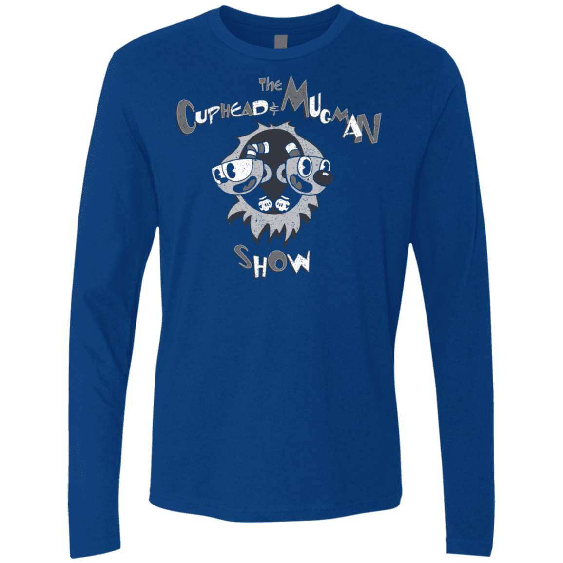 T-Shirts Royal / S The Cuphead & Mugman Show Men's Premium Long Sleeve