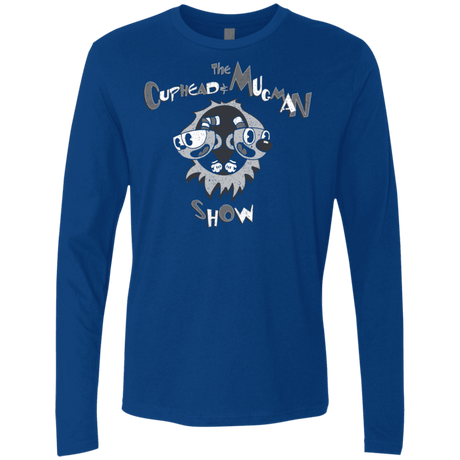 T-Shirts Royal / S The Cuphead & Mugman Show Men's Premium Long Sleeve
