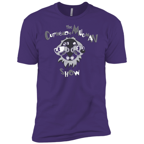 T-Shirts Purple Rush/ / X-Small The Cuphead & Mugman Show Men's Premium T-Shirt