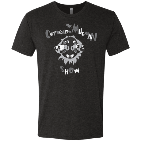 T-Shirts Vintage Black / S The Cuphead & Mugman Show Men's Triblend T-Shirt