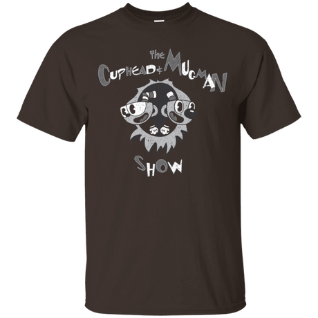 T-Shirts Dark Chocolate / S The Cuphead & Mugman Show T-Shirt