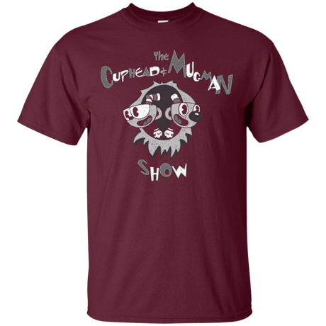 T-Shirts Maroon / S The Cuphead & Mugman Show T-Shirt